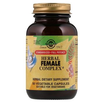 Травяной комплекс для женщин, Herbal Female Complex, Solgar, 50 капсул (Default)