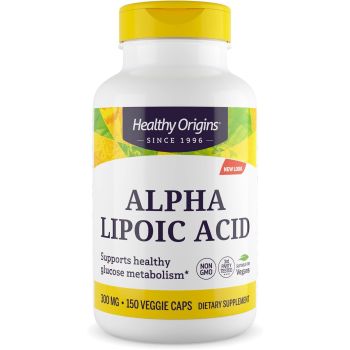 Альфа-липоевая кислота, Alpha Lipoic Acid, Healthy Origins, 300 мг, 150 капсул (Default)