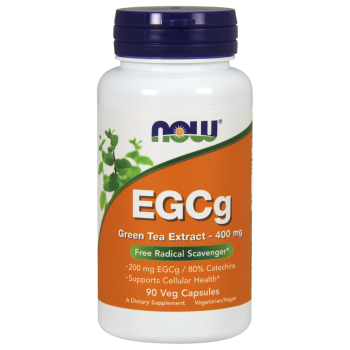 Зеленый чай EGCg (Green Tea), экстракт, Now Foods, 400 мг, 90 кап